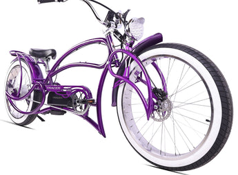 Tracer Beyond Pro Chopper Stretch Cruiser Electric Bike