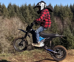 HappyRun G300 SE Electric Mini Dirt Bike with Mid-Drive for Teens & Adults