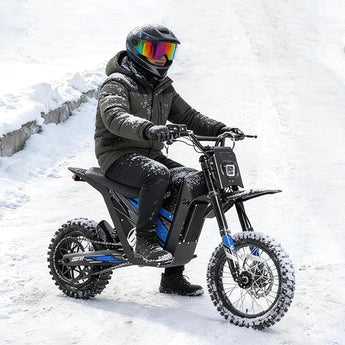 HappyRun G300 SE Electric Mini Dirt Bike with Mid-Drive for Teens & Adults