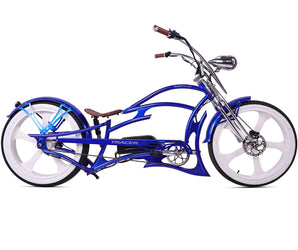 Raptor Pro DS 800W Stretch Cruiser Ebike