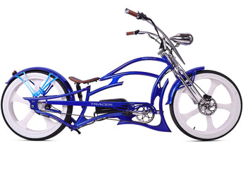 Raptor Pro DS 800W Stretch Cruiser Ebike