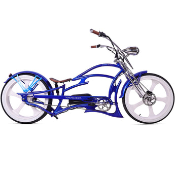 Raptor Pro DS 800W Stretch Cruiser Ebike