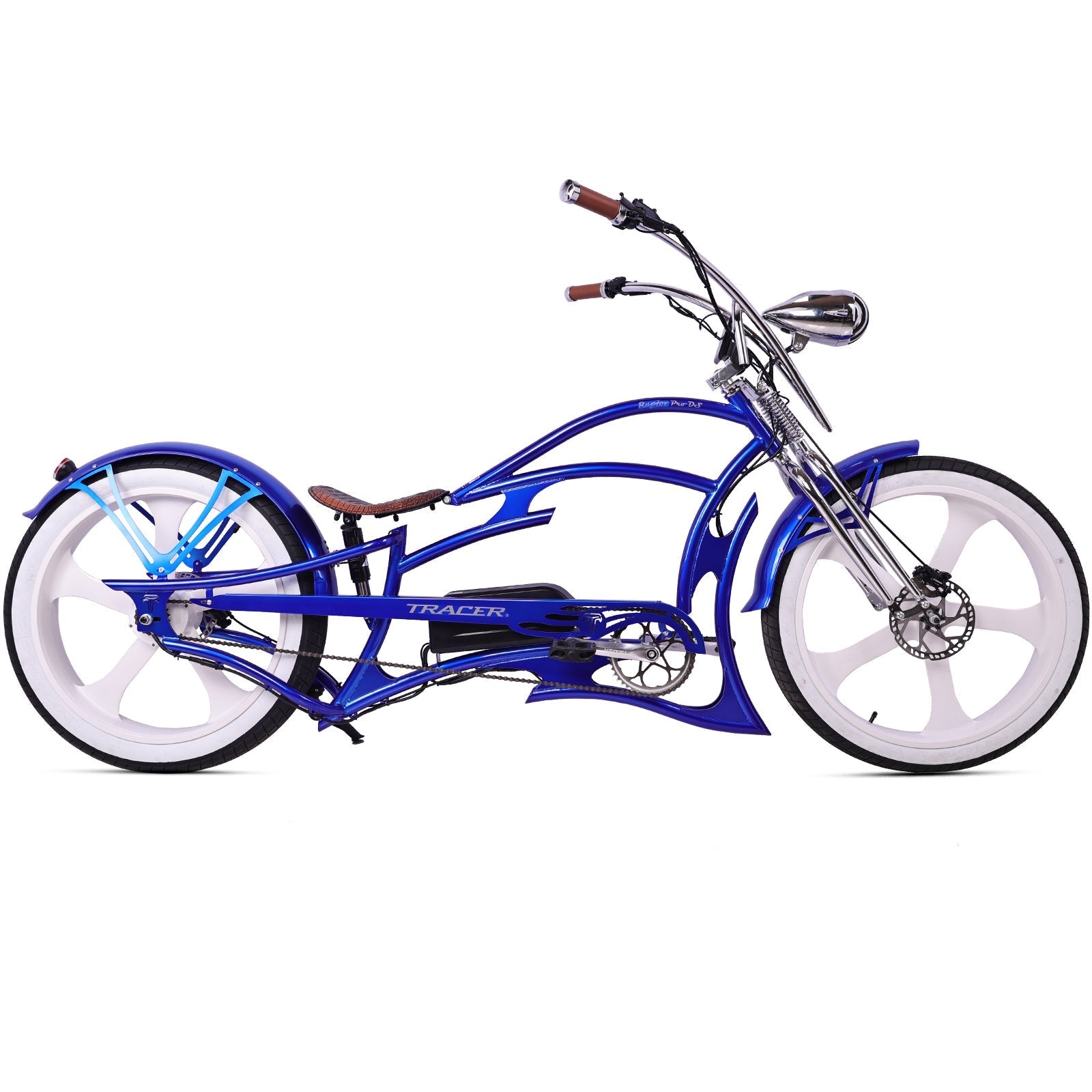 Stretch Mini Raptor Raptor Pro DS 800W Stretch Cruiser Ebike – Coastal eBike Company