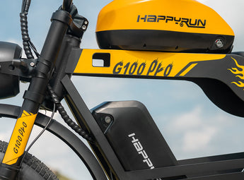HappyRun G100 Pro 6000W Electric Bike Dual Battery