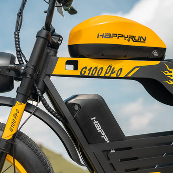 HappyRun G100 Pro 6000W Electric Bike Dual Battery