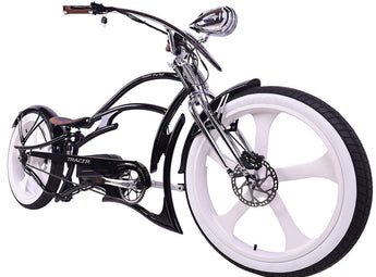 Raptor Pro DS 800W Stretch Cruiser Ebike