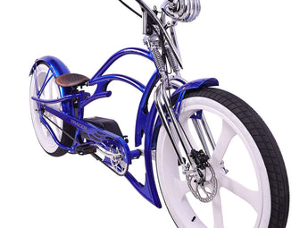 Raptor Pro DS 800W Stretch Cruiser Ebike