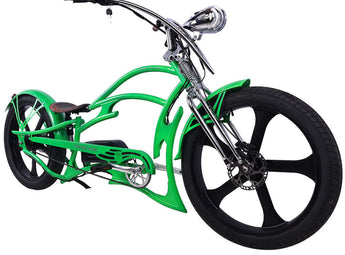 Raptor Pro DS 800W Stretch Cruiser Ebike