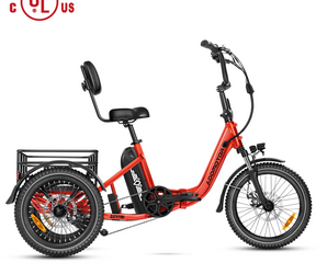 AddMotor CityTri E-310 Electric Folding Trike Includes Addmotor Accessory Pack