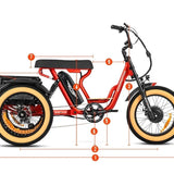 AddMotor Soletri Trike 750W Rear Drive