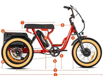 AddMotor Soletri Trike 750W Rear Drive