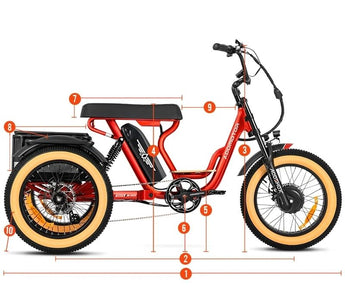 AddMotor Soletri Trike 750W Rear Drive
