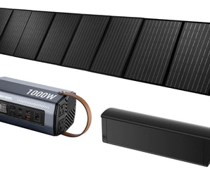 230W Solar Panel + Inverter + Battery