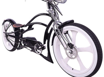 Raptor Pro DS 800W Stretch Cruiser Ebike
