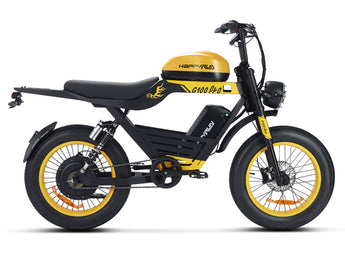 HappyRun G100 Pro 6000W Electric Bike Dual Battery