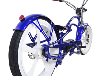 Raptor Pro DS 800W Stretch Cruiser Ebike