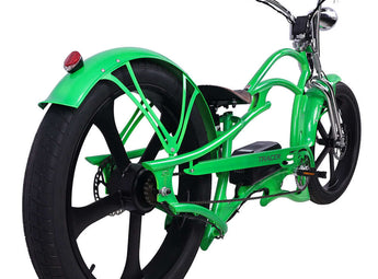 Raptor Pro DS 800W Stretch Cruiser Ebike