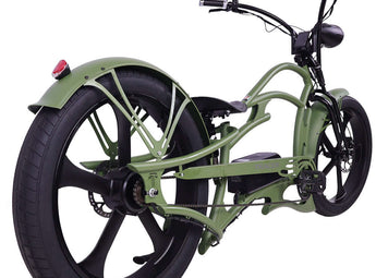 Raptor Pro DS 800W Stretch Cruiser Ebike