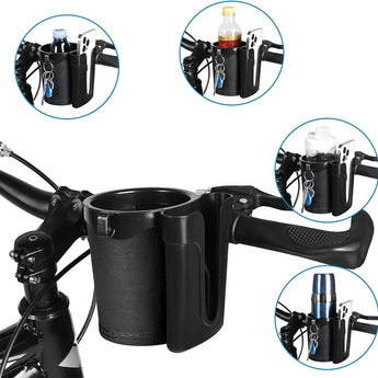 3-in-1 Bike Cup Holder, Phone and Key Holder