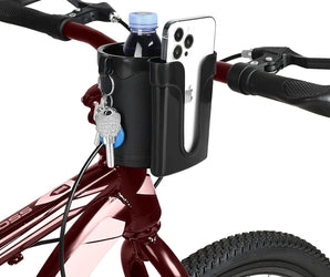 3-in-1 Bike Cup Holder, Phone and Key Holder