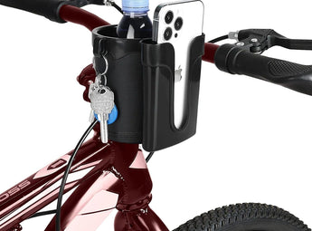 3-in-1 Bike Cup Holder, Phone and Key Holder