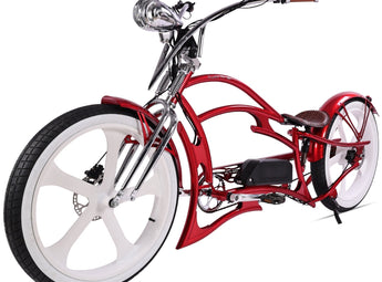 Raptor Pro DS 800W Stretch Cruiser Ebike