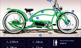 Tracer Beyond Pro Chopper Stretch Cruiser Electric Bike