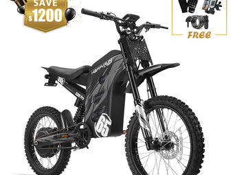 HappyRun 6500W Electric Dirt Bike G300 Pro 2025 New