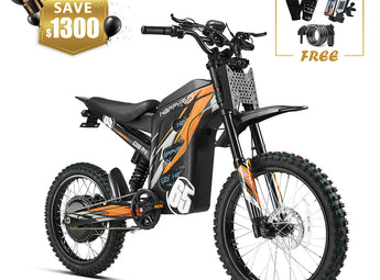 HappyRun 6500W Electric Dirt Bike G300 Pro 2025 New