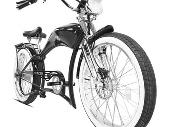 Tracer Twenty5 Chopper Stretch Cruiser Electric Bike