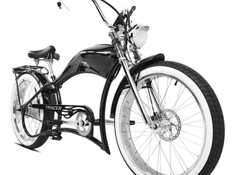 Tracer Twenty5 Chopper Stretch Cruiser Electric Bike