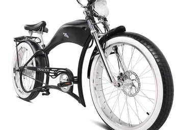 Tracer Twenty5 Chopper Stretch Cruiser Electric Bike