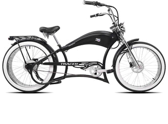Tracer Twenty5 Chopper Stretch Cruiser Electric Bike