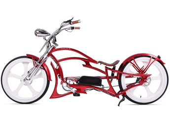 Raptor Pro DS 800W Stretch Cruiser Ebike