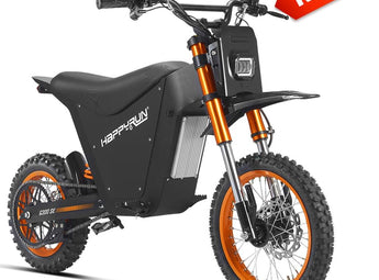 HappyRun G300 SE Electric Mini Dirt Bike with Mid-Drive for Teens & Adults