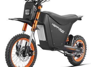 HappyRun G300 SE Electric Mini Dirt Bike with Mid-Drive for Teens & Adults