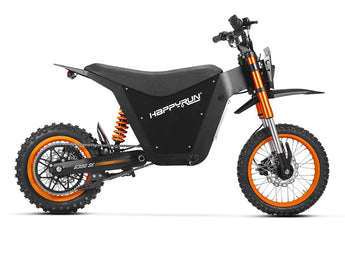 HappyRun G300 SE Electric Mini Dirt Bike with Mid-Drive for Teens & Adults