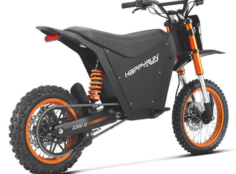 HappyRun G300 SE Electric Mini Dirt Bike with Mid-Drive for Teens & Adults