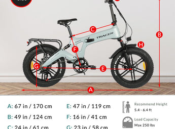 Tracer KAMA 2.0 Fat Tire Folding Electric Bike