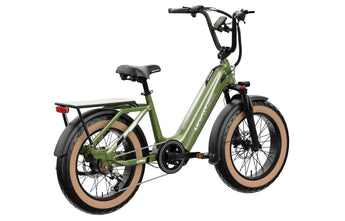 Mokwheel Scoria Cargo Bike | Electric Bike for Adults | 48V 19.6Ah 750W 20 Fat Tire