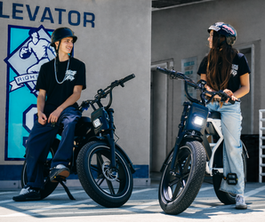 Heybike Titan Retro Moto-Style Electric Bike