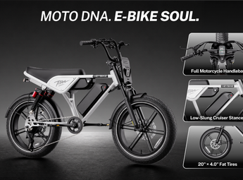 Heybike Titan Retro Moto-Style Electric Bike