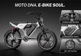 Heybike Titan Retro Moto-Style Electric Bike