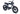 A black Ride1Up Revv1 FS electric bike with a moped-style design, featuring a small front wheel, a larger rear wheel, a pedals, and a seat.