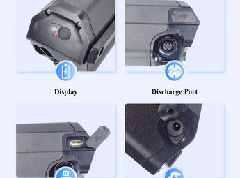 Li-ion Dorado E-Bike Battery 36V 10Ah 10.4Ah for Aostirmotor G350 Hoverbot