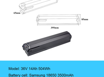 Li-ion Dorado E-Bike Battery 36V 10Ah 10.4Ah for Aostirmotor G350 Hoverbot