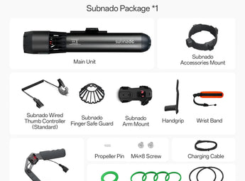 Subnado Compact Portable Underwater Scooter
