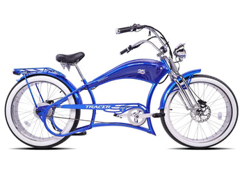 Tracer Twenty5 Chopper Stretch Cruiser Electric Bike