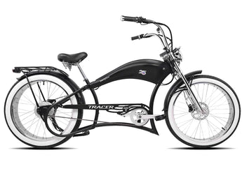 Tracer Twenty5 Chopper Stretch Cruiser Electric Bike
