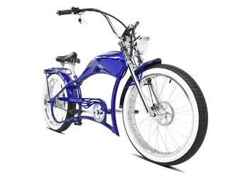 Tracer Twenty5 Chopper Stretch Cruiser Electric Bike